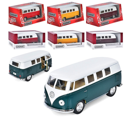 Машина метал. Volkswagen Bus 1962 (KT5060W)
