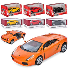 Машина метал. Lamborghini Gallardo (KT5098W)