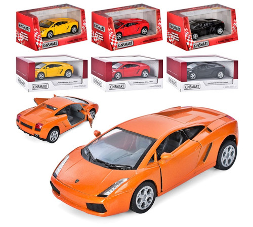 Машина метал. Lamborghini Gallardo (KT5098W)
