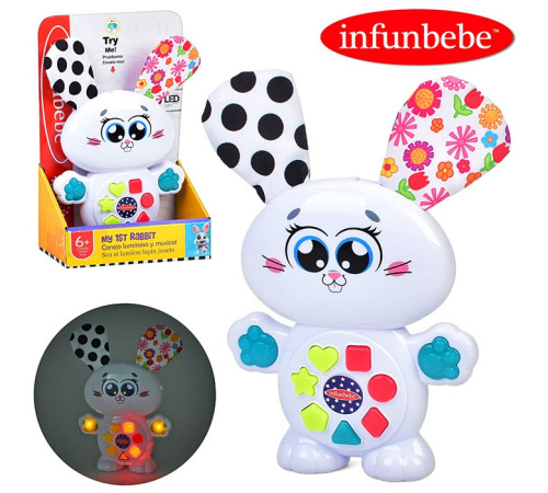 Музыкальный развивающий "Зайчик" (LS5121)
