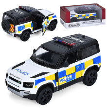 Машина метал. Land Rover Defender Police (KT5428WP)