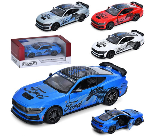 Машина метал. Ford Mustang Dark Horse (KT5455WF)