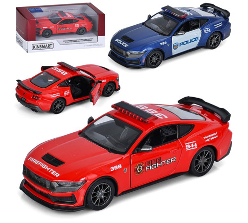 Машина метал. Ford Mustang Police (KT5455WPR)