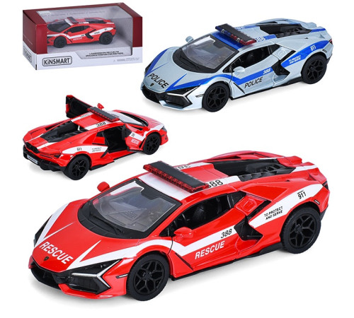 Машина метал. Lamborghini Revuelto (KT5459WPR)