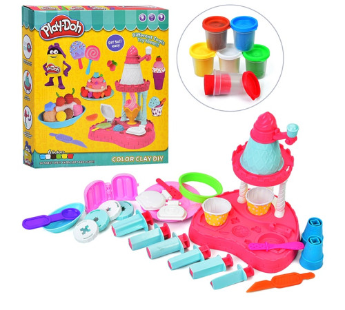 Набор для творчества чудо-пластилин "Мороженое" (MK5472)