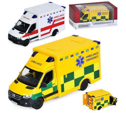 Машина метал. MB Sprinter Ambulance (KT5477W)