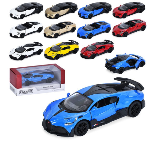 Машина метал. Bugatti Divo (KT5480W)