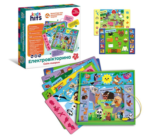 Музыкальный развивающий планшет "Мир Животных" (KH55/003)