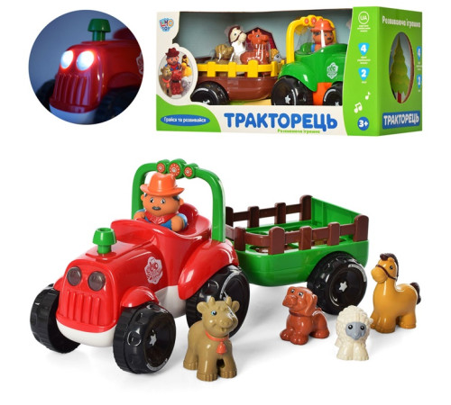 Музыкальный развивающий Трактор (M5572UA/ 37586)