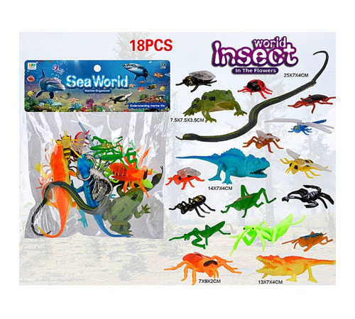 Животные "Насекомые, ящерицы" (559-322A)