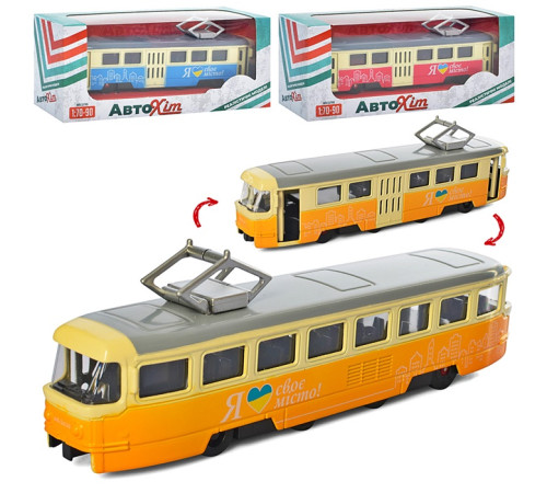 Машина метал. Трамвай (M5660)