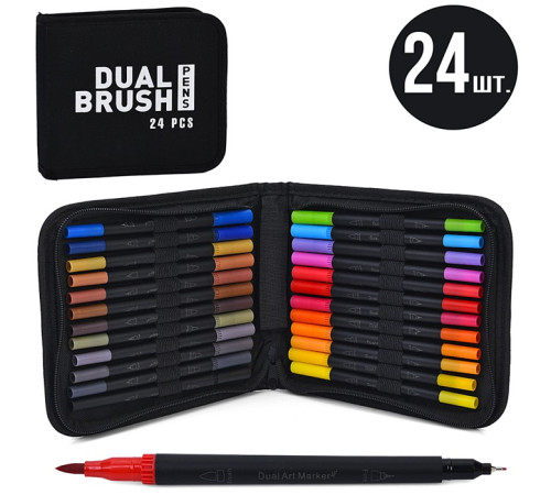 Набор для творчества Фломастеры-маркеры 24 (MK5766-24)