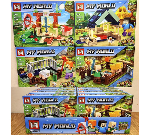 🧸 Конструктор "Minecraft" (MG661)⭐