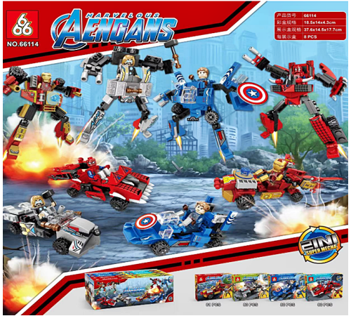 Конструктор "Супергерои" (66114)