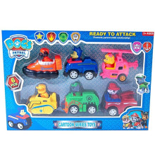 Набор машинок "Щенячий Патруль" (663-)