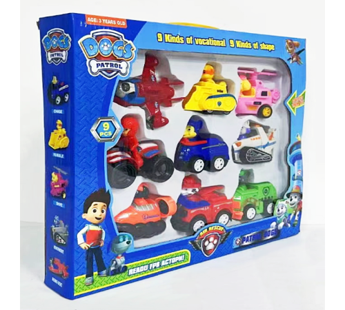 Набор машинок "Щенячий Патруль" (663-2)