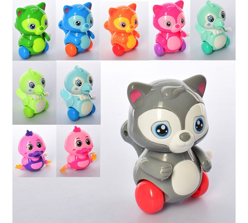 Заводная игрушка "Животные" (6631-32-34)