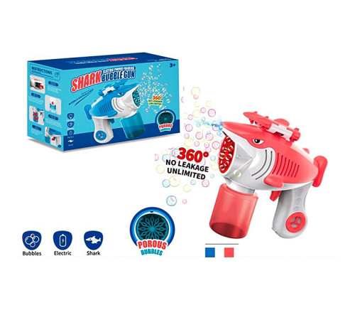 Мыльные пузыри пистолет "Акула" (666-11)