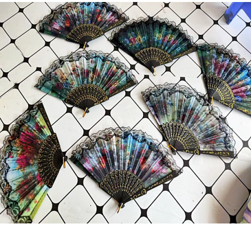 Веер "Цветы" (742501)