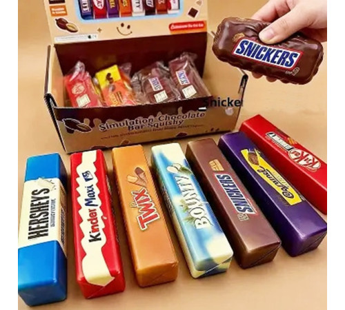 Игра Антистресс Сквиш "SNICKERS/ Шоколад" (CH-2365)