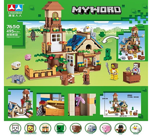 Конструктор "Minecraft" (7650)