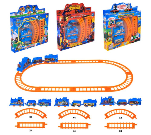 Железная дорога "Щенячий Патруль/ Томас/ Спайдермен" (808R/808-28R/808-13R)
