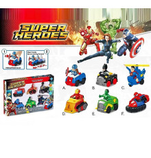 Набор машинок "Супергерои" (B2)