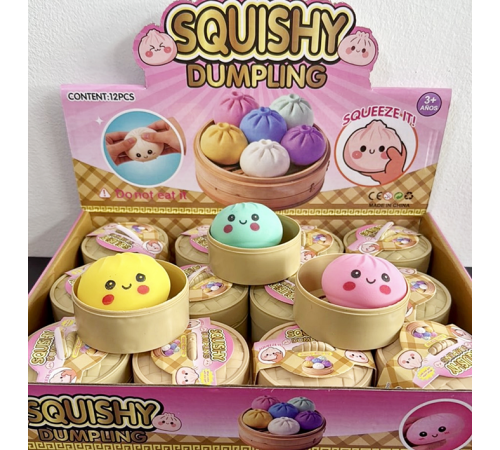 Игра Антистресс Сквиш "Пельмень/ Dumpling" (PL-0322)