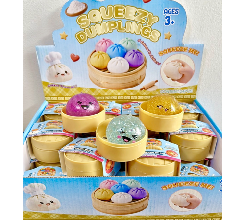 Игра Антистресс Сквиш "Пельмень/ Dumpling" (PL-0327)