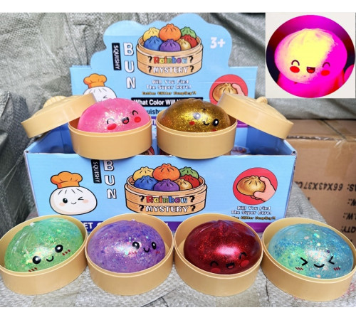 Игра Антистресс Сквиш "Пельмень/ Dumpling" (PL-2411)