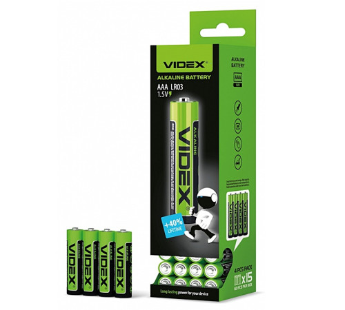 Батарейки Videx мини-пальчиковые (006992)