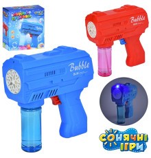 Мыльные пузыри пистолет "Пулемет" (M001)