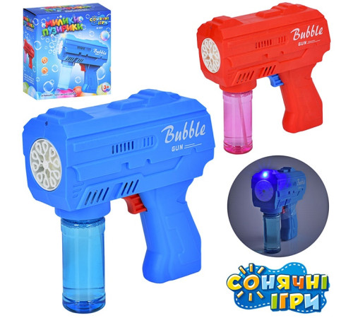 Мыльные пузыри пистолет "Пулемет" (M001)