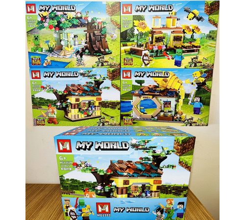 🧸 Конструктор "Minecraft" (MG1353)⭐