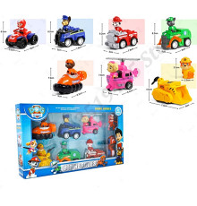 Набор машинок "Щенячий Патруль" (SK1-5/ PB227)