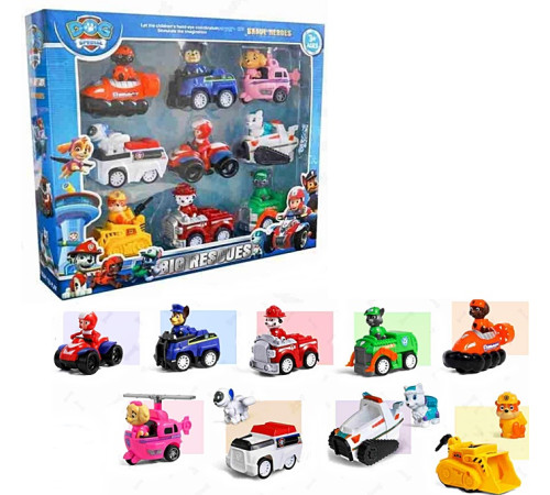 Набор машинок "Щенячий Патруль" (SK35-7/ PB999)