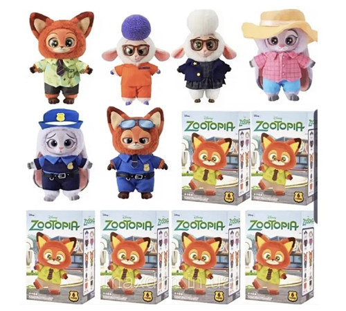 Герои "Zootopia/ Зоотопия" (ZT007)