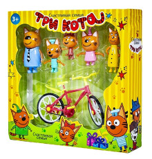 Игровой набор "Три Кота и Кошечка" (N73)
